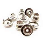 Push & Clinch Male Snaps 10mm Studs, 20 pcs per Package redirect to product page